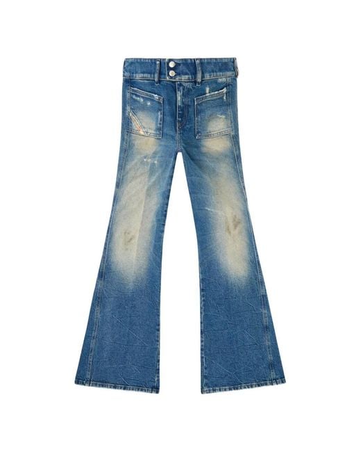DIESEL Blue D-Hush Jeans