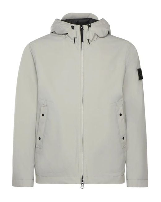 Stone Island Gray Jacket for men