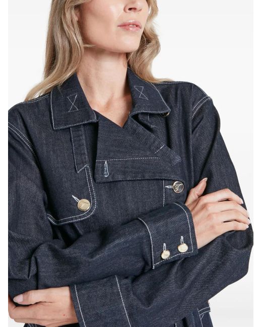 Temperley London Blue Maye Jacke