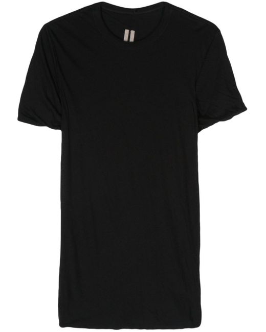 Rick Owens Black Cotton T-shirt for men