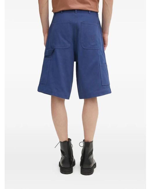 Sky High Farm Blue Pocket Shorts for men