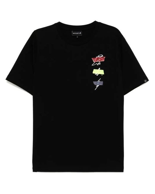 メンズ SPORT b. by agnès b. Tapes Tシャツ Black