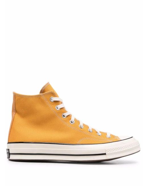 Converse Orange Chuck 70 High-Top Sneakers for men