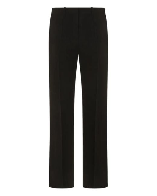 The Row Black Panelled Trousers