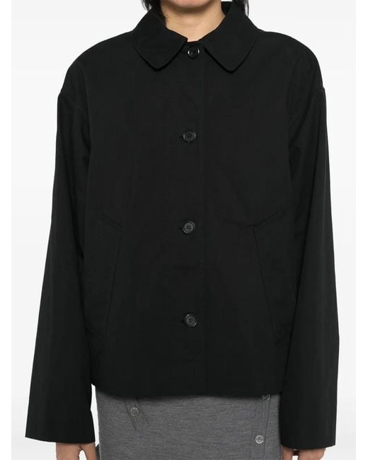 Chaqueta Con Botones Moschino de color Black