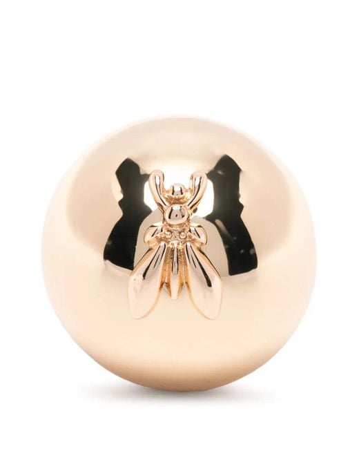 Patrizia Pepe Natural Sphere-Shape Earrings