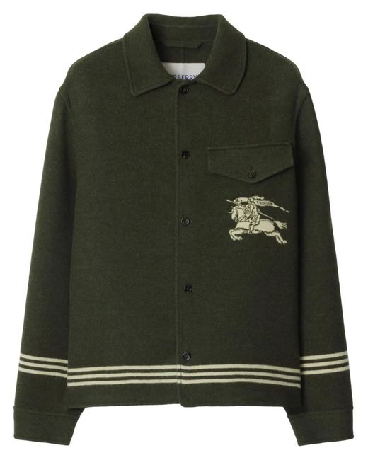Burberry Green Jackets for men