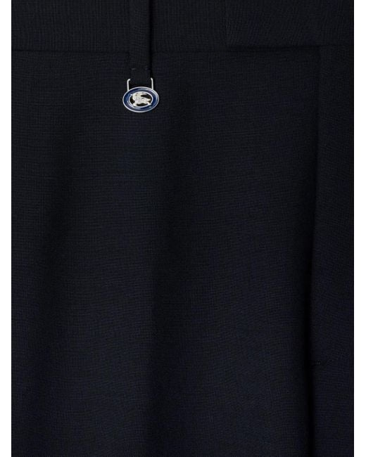 Burberry Blue Tailored Trousers for men