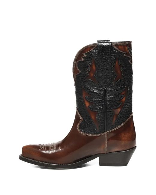 Golden Goose Deluxe Brand Brown Wish Star Boots