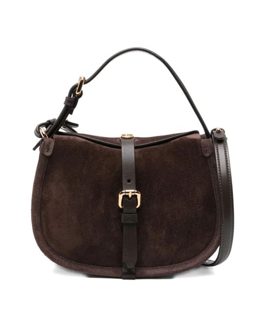 Etro Black Kleine Schultertasche mit Schnallenverschluss