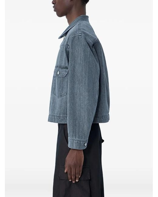 Levi's Blue Veste En Jean Tab Type À Poche Poitrine for men
