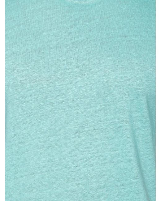 Mc2 Saint Barth Blue Crew-Neck T-Shirt for men