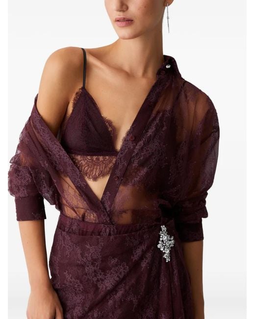 Liu Jo Purple Lace Bralette
