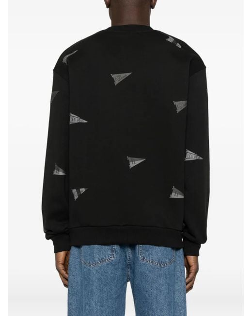 Les Deux Black Flag-Print Sweatshirt for men