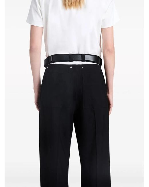 Proenza Schouler Blue Otis Straight-Leg Trousers