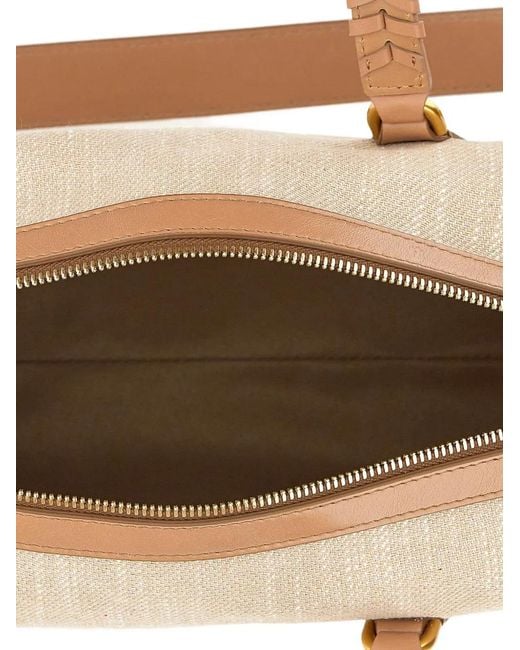 Borsa Tote Roxy Con Manico Intrecciato di Gianni Chiarini in Natural