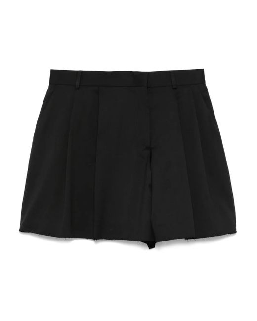 Moschino バージンウール ショートパンツ Black
