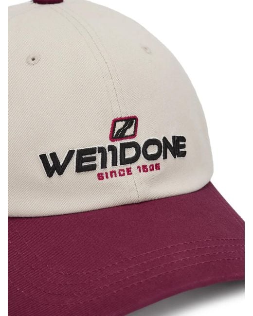 Cappello Da Baseball Con Logo di we11done in Multicolor