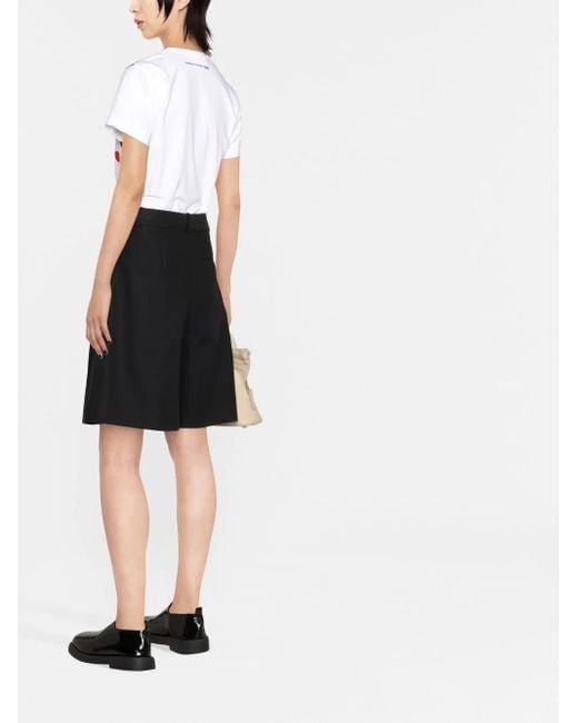 T-Shirt À Imprimé Graphique Comme des Garçons en coloris White