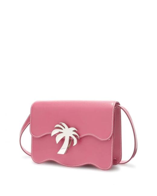 Palm Angels Pink Palm Beach Crossbody Bag