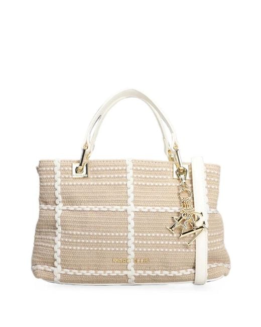 Marc Ellis Natural Krissy Luxe Shoulder Bag