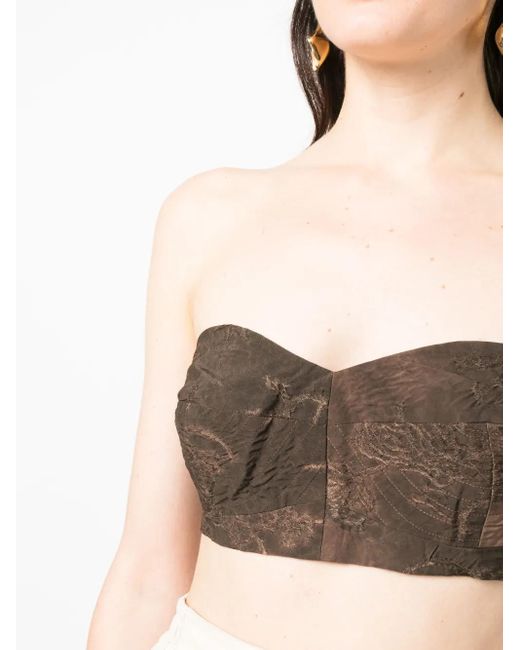Uma Wang Brown Sleeveless Top