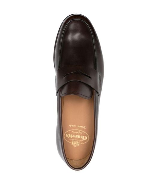 Church's Brown Milford Leather Loafers for men