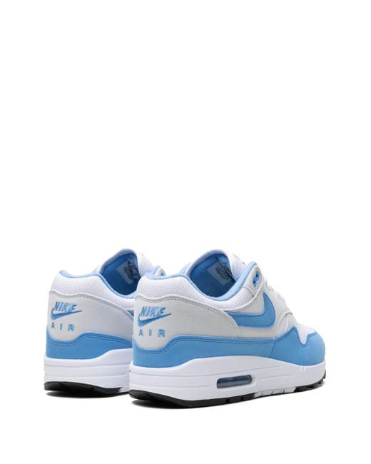 Nike Blue Air Max 1 Suede Sneakers