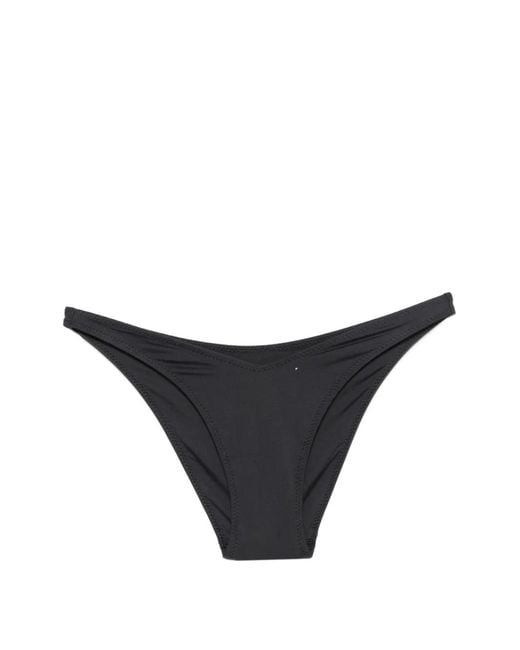 Frankie's Bikinis Blue Harper V-Front Bikini Bottoms