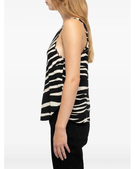 Zadig & Voltaire Black Tarys Tank Top