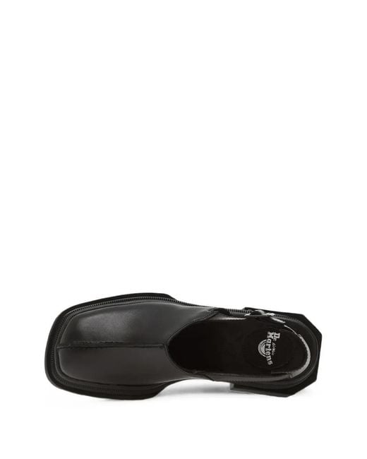 Dr. Martens Black Maybole Buckle-Fastening Sandals