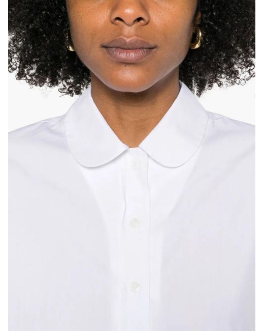 Camicia Crop di Maje in White