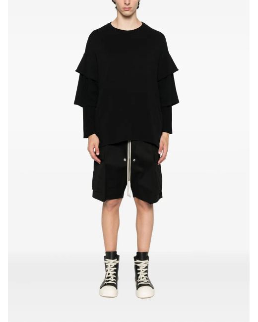 Undercover Black Layered T-Shirt for men