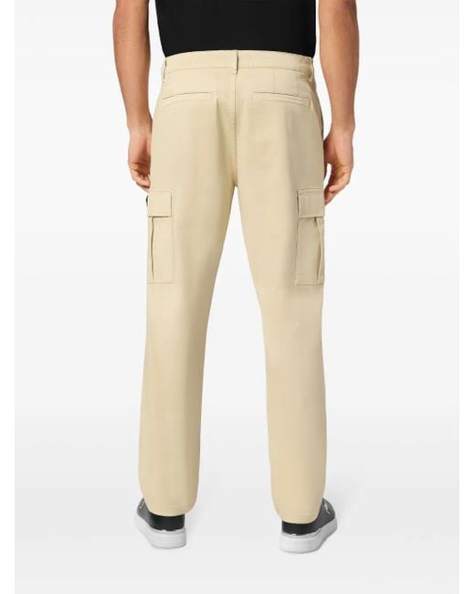 Philipp Plein Natural Cargo Trousers for men