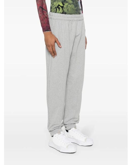 Gcds Gray Jogginghose Mit Logo-Stickerei