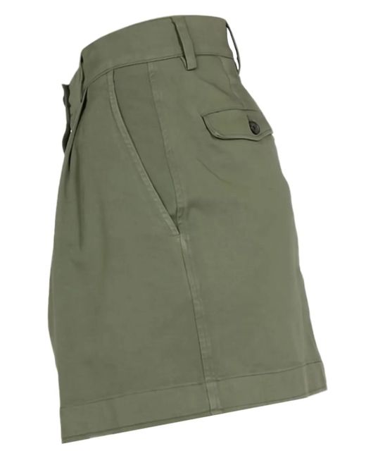 Department 5 Green Pleated Skirt
