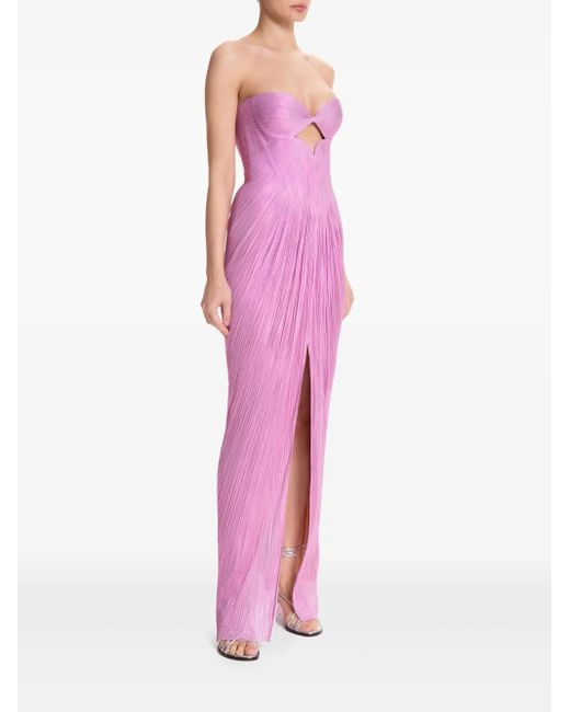Maria Lucia Hohan Pink Silk Dress