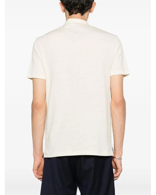 Polo Ralph Lauren White Piqué-Weave Polo Shirt for men