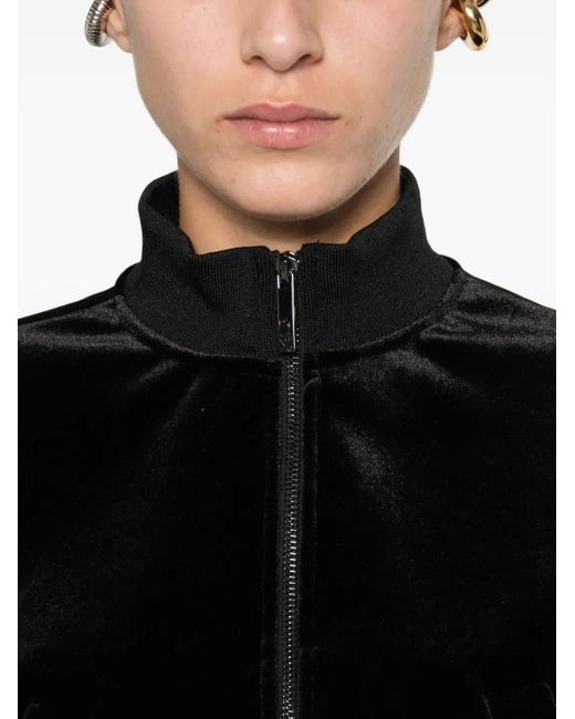 Emporio Armani Black Bomberjacke mit Reißverschluss