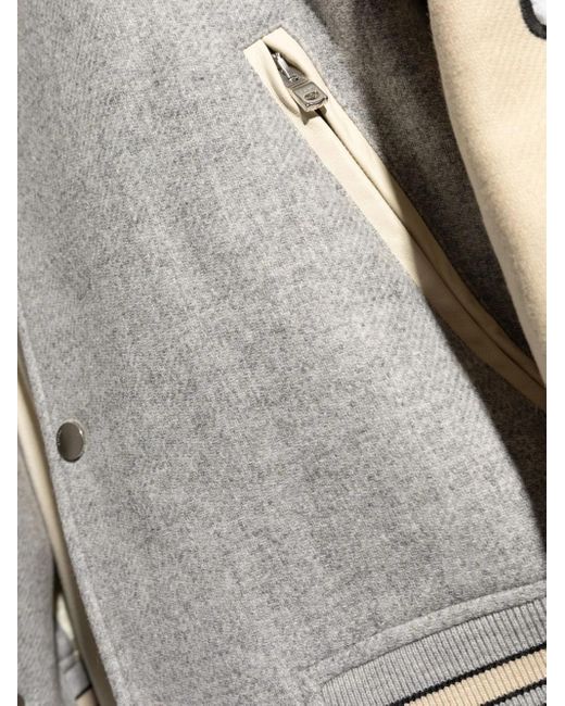 Amiri Gray Wool Jacket for men