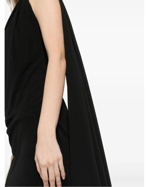 Alice + Olivia One-Shoulder Anja Maxi Dress in Black | Lyst Alice + Olivia One-Shoulder Anja Maxi Dress in Black | Lyst