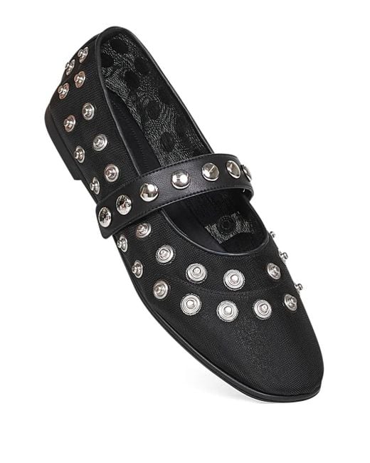 Stella McCartney Black Flat Shoes