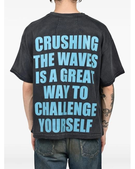 JUN/NAKAYAMA Gray Oasis T-Shirt for men