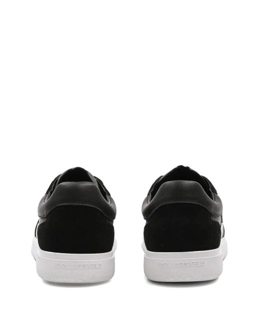 Karl Lagerfeld Black Atlas Ikon Sneakers for men
