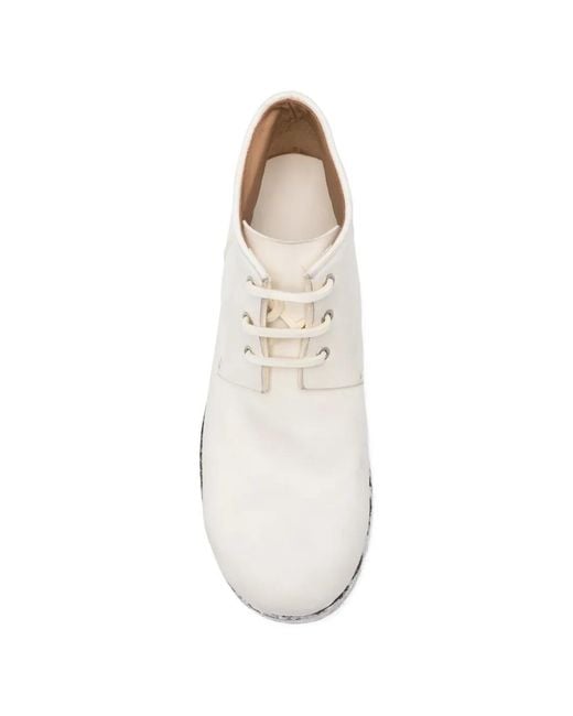 Stivali Stringati di Ma+ in White da Uomo