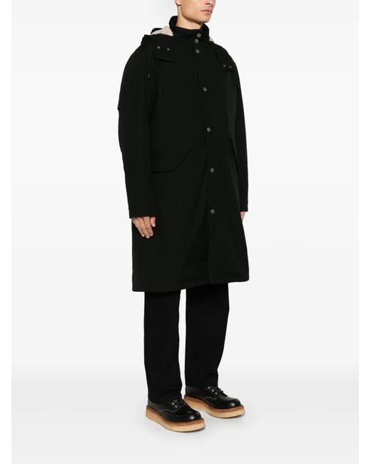 A.P.C. Black Antonin Coat for men