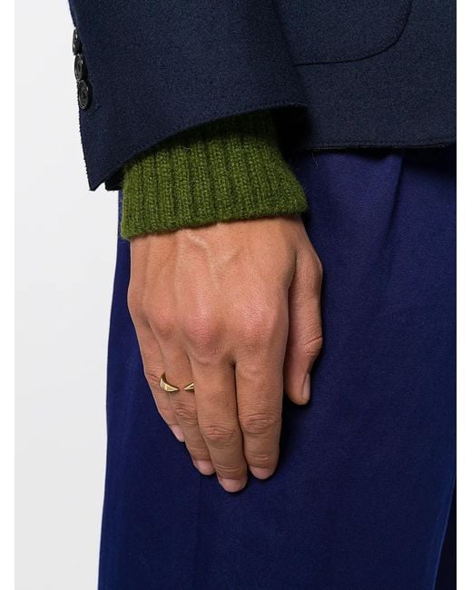 Shaun Leane Metallic Arc Ring