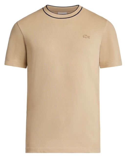 Lacoste Natural Logo-Patch T-Shirt for men