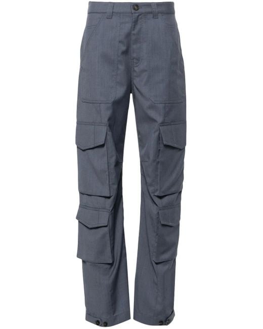 Golden Goose Deluxe Brand Blue Journey Cargo Trousers