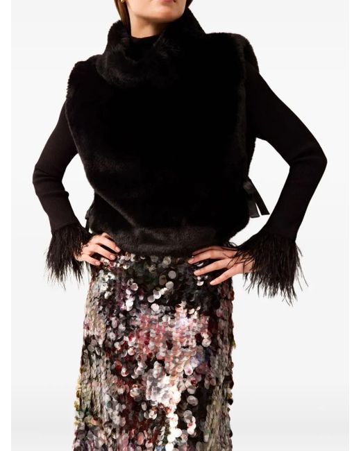 Marie Oliver Black Cordelia Oberteil